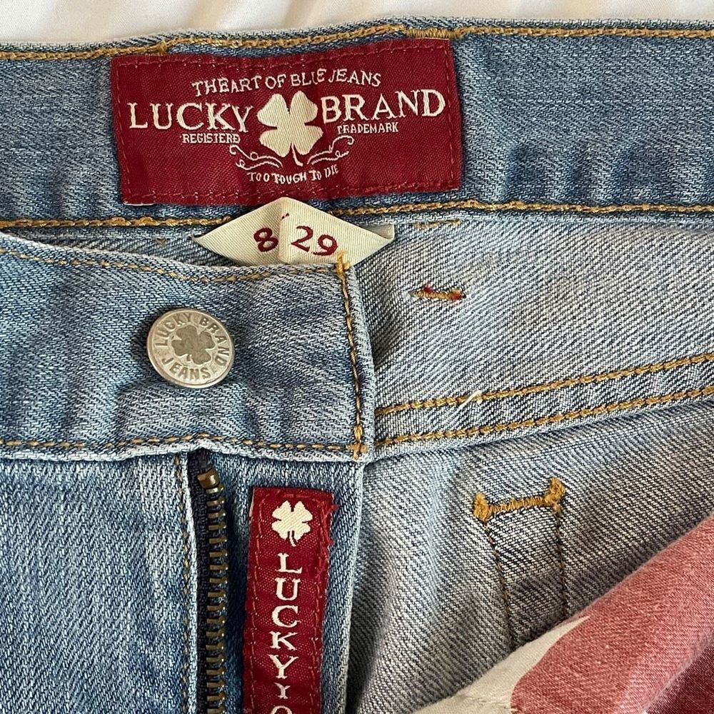 Lucky Brand Beachcomber Short Womens 29 Denim Cut Off Shorts - Picture 7 of 9